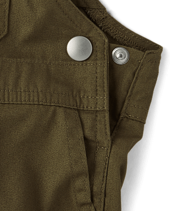 Baby Boys Utility Overalls 2-Piece Outfit Set