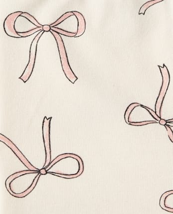 Leggings tutu à nœud pour bébés filles (lot de 2)