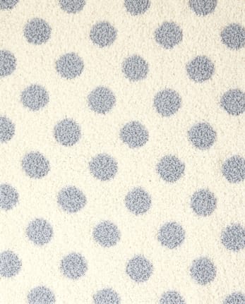 Baby Polka Dot Chenille Cozy Blanket