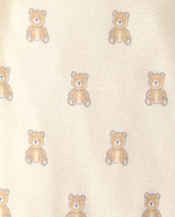 Baby Boys Embroidered Bear Bodysuit 3-Pack