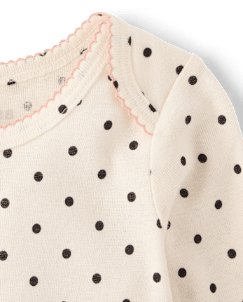 Baby Girls Bow Bodysuit 4-Pack