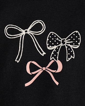 Baby Girls Bow Bodysuit 4-Pack