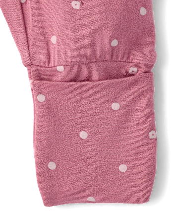 Lot de 2 pyjamas fleuris pour bébé fille - Ultra doux