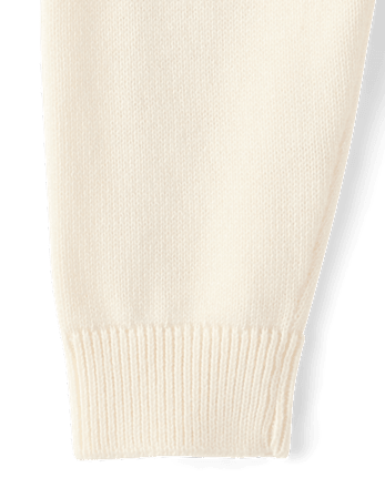 Baby Girls Embroidered Bow 2-Piece Outfit Set - FAIR IVORY