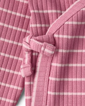 Baby Girls Striped 2-Piece Outfit Set