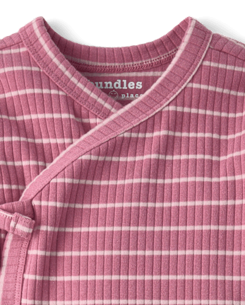 Baby Girls Striped 2-Piece Outfit Set