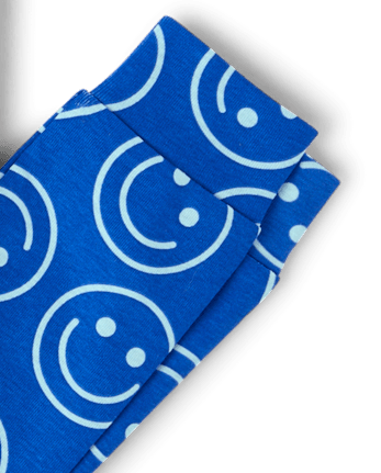 Boys Good Vibes Snug Fit Cotton PajamasÂ
