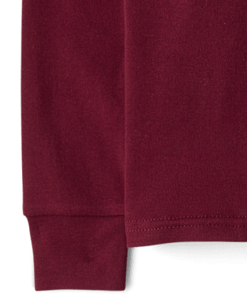 Boys Plaid Henley Snug Fit Cotton PajamasÂ - TIDAL