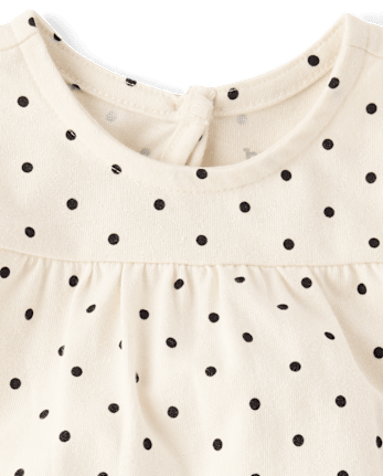 Baby Girls Polka Dot Romper