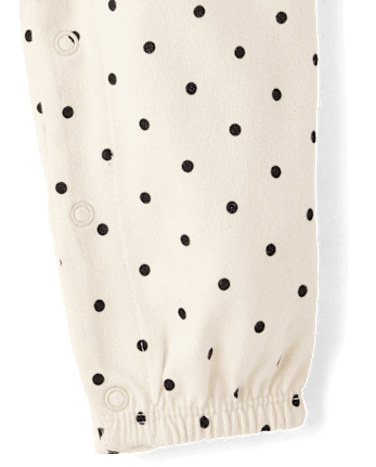 Baby Girls Polka Dot Romper