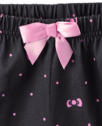 Girls Hello Kitty® Leopard 3-Piece Pajama Set