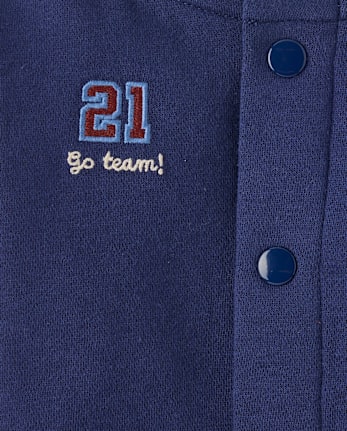 Baby Boys Varsity 3-Piece Playwear Set