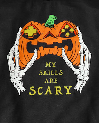 Boys Halloween Video Game Pajamas
