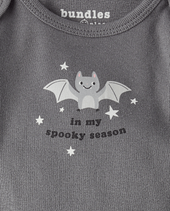 Baby Halloween Bat 2-Piece Playwear Set
