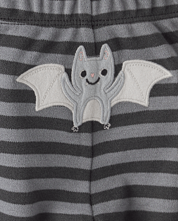 Baby Halloween Bat 2-Piece Playwear Set