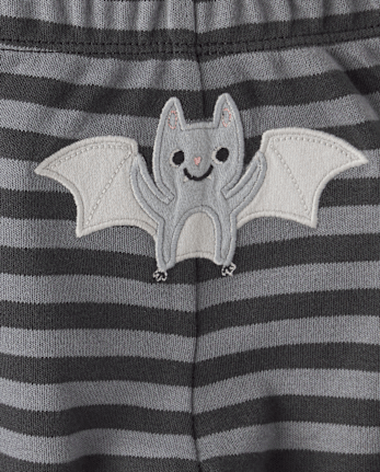 Baby Halloween Bat 2-Piece Playwear Set - MOTOROIL
