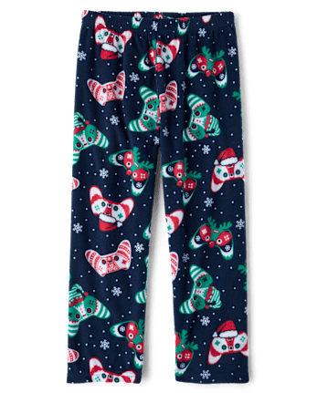 Boys Christmas Video Game Controller Dream Fleece Pajama Pants