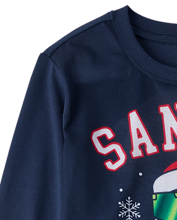 Boys Santa's Bruh Pajamas