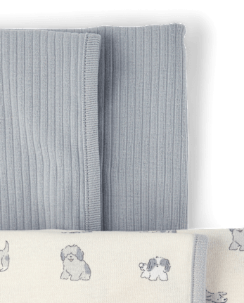 Baby Dog Swaddle Blanket 2-Pack