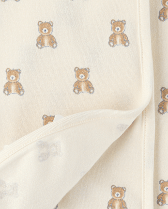 Baby Boys Bear Swaddle Blanket 2-Pack