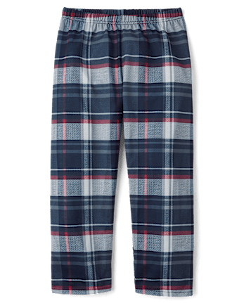Boys Plaid Pajama Pants
