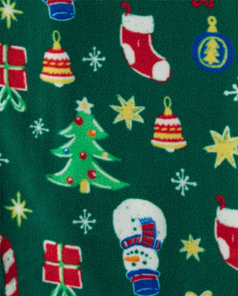 Adult Matching Family Christmas Icon Dream Fleece Pajama Pants