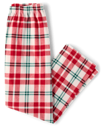 Adult Matching Family Plaid Dream Fleece Pajama Pants