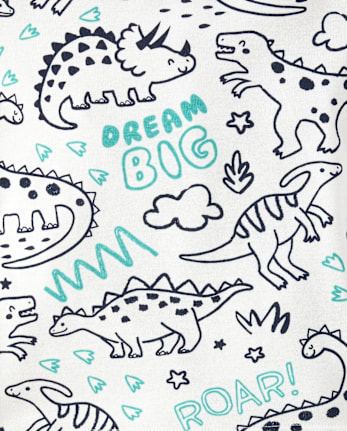 Baby And Toddler Dino Snug Fit Cotton Pajamas