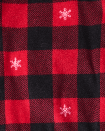 Kids Matching Family Buffalo Plaid Dream Fleece Pajamas