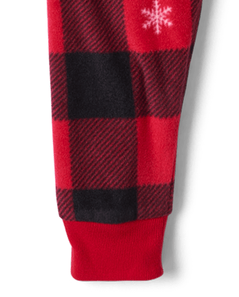 Kids Matching Family Buffalo Plaid Dream Fleece Pajamas