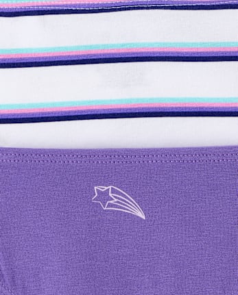 Girls Doodle Bikini Underwear 7-Pack