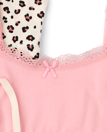 Girls Leopard Bralette 3-Pack