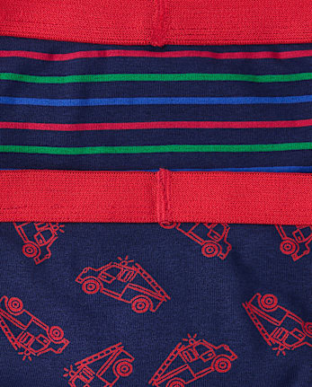 Toddler Boys Vehicle Brief Underwear 7-Pack