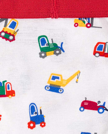 Toddler Boys Vehicle Brief Underwear 7-Pack