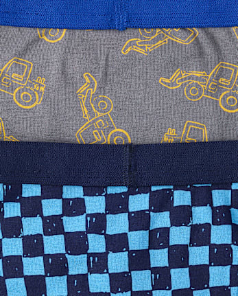 Toddler Boys Vehicle Brief Underwear 7-Pack