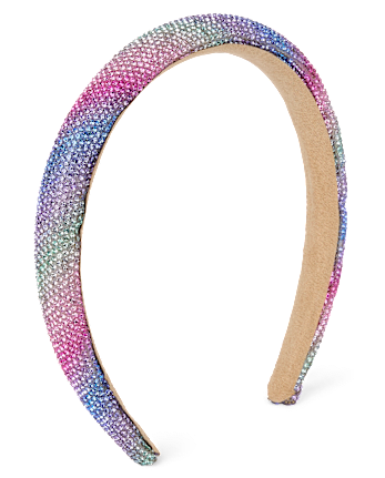 Girls Puffy Ombre Beaded Headband
