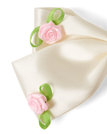 Girls Bow Rosette Hair Clip 2-Pack