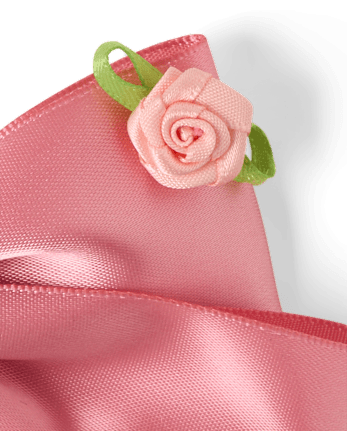 Girls Bow Rosette Hair Clip 2-Pack