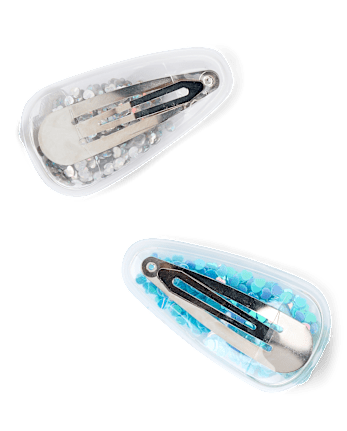 Girls Shakey Star Hair Clip 4-Pack