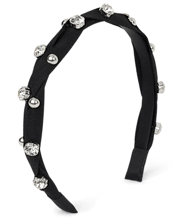 Girls Twisted Rhinestone Headband