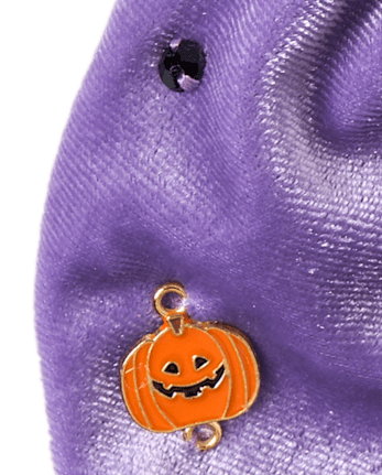 Girls Halloween Bow Hair Clip