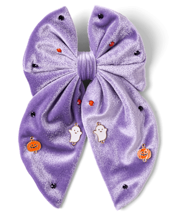 Girls Halloween Bow Hair Clip