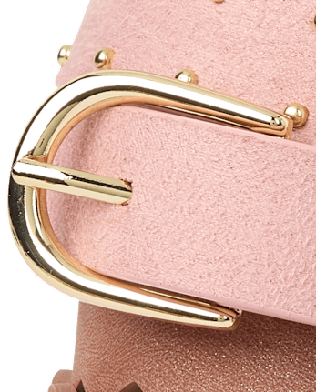 Ceinture à nœud festonné pour filles (lot de 2)