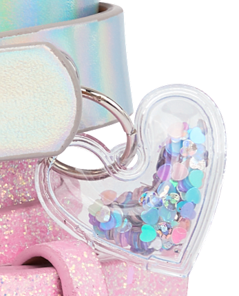 Girls Glitter Candy Bear Belt 3-Pack