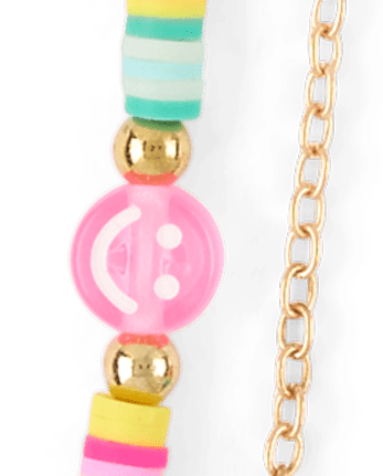 Girls Happy Face 3-Piece Jewelry Set