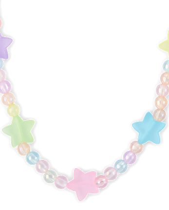Girls Star Beaded 2-Piece Jewelry Set - MULTI CLR