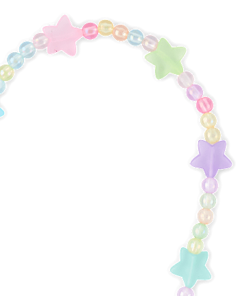 Girls Star Beaded 2-Piece Jewelry Set - MULTI CLR