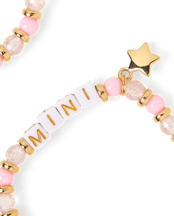 Girls Mommy And Me Beaded Bracelet 2-Pack
