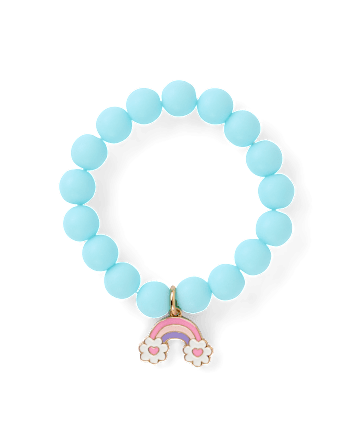 Girls Beaded Charm Bracelet 4-Pack