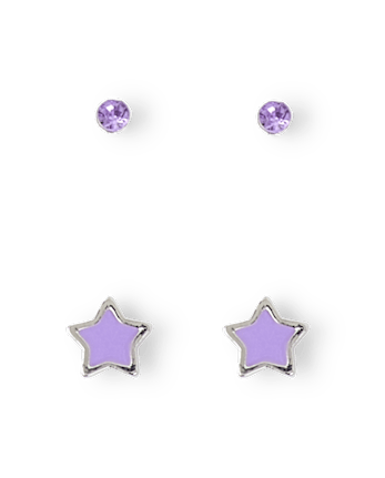 Girls Unicorn Earrings 15-Pack - MULTI CLR
